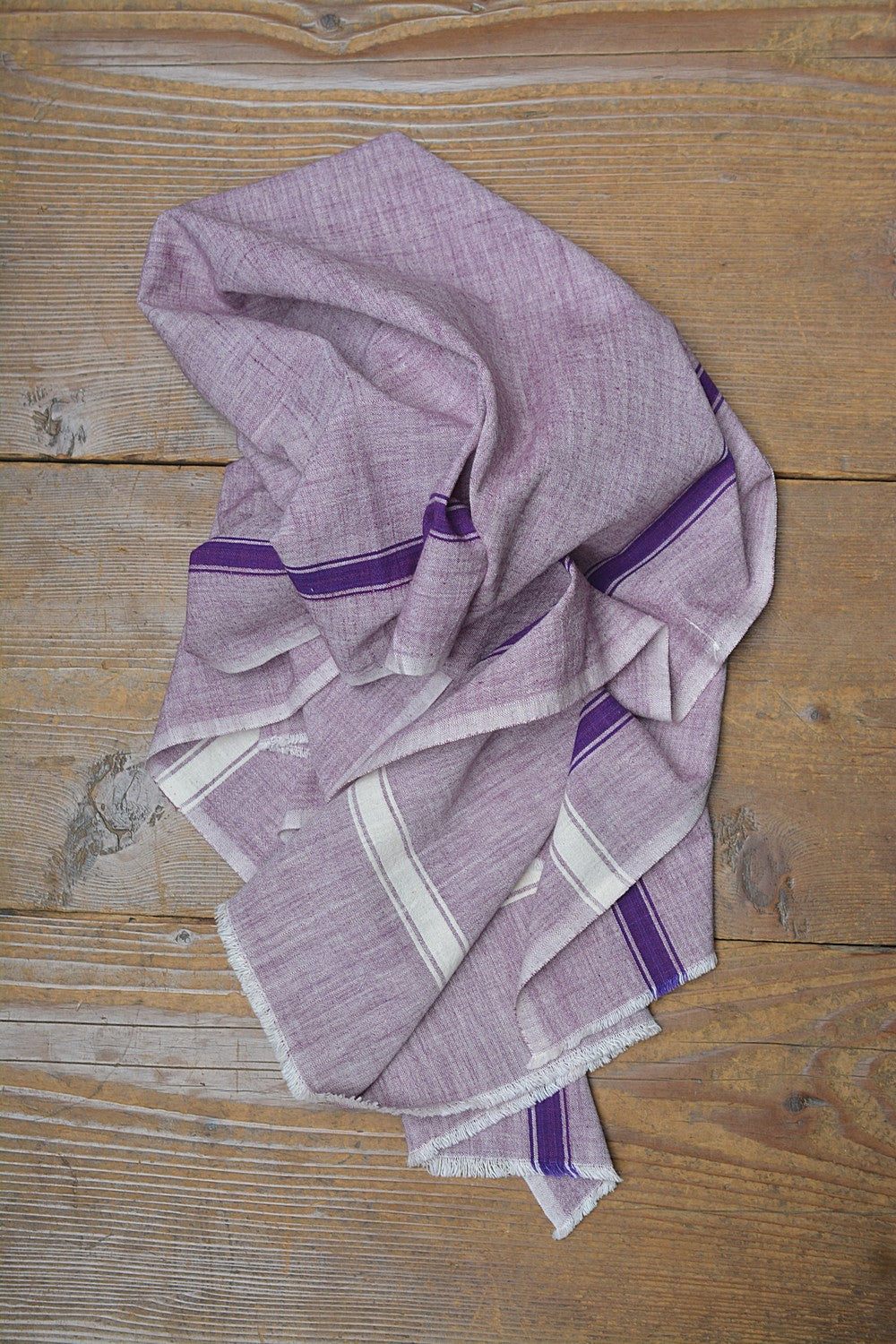 Khadi Towel - Lilac