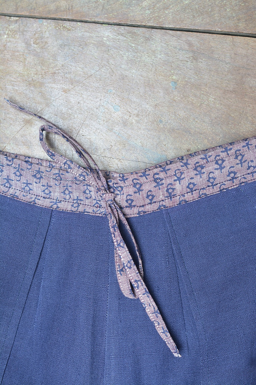Khadi Pant - Size “S” | Navy