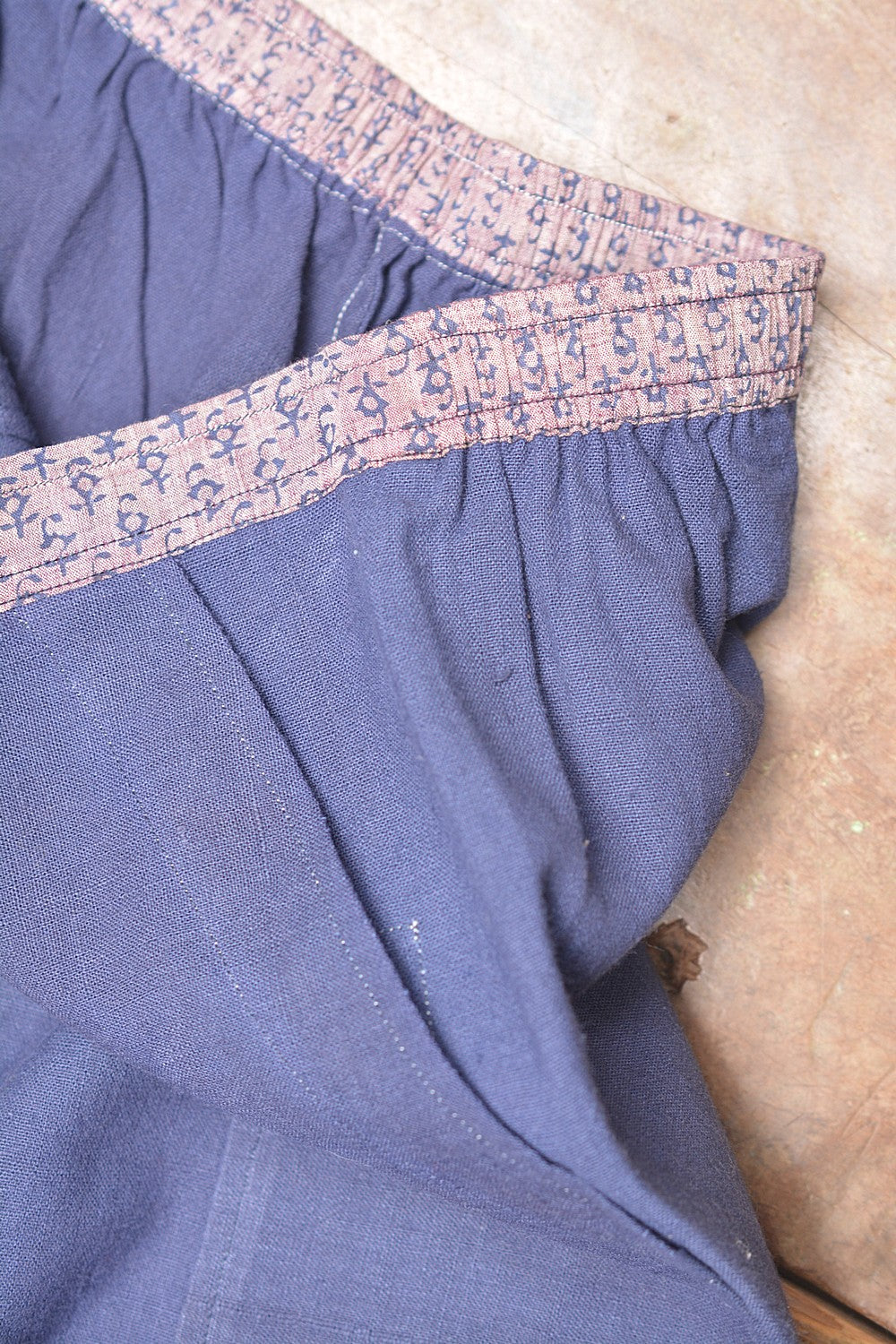 Khadi Pant - Size “S” | Navy