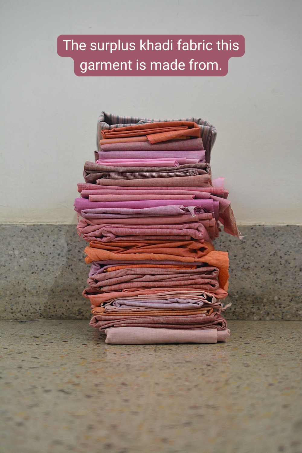 Upcycled Khadi Tunic - Sanje
