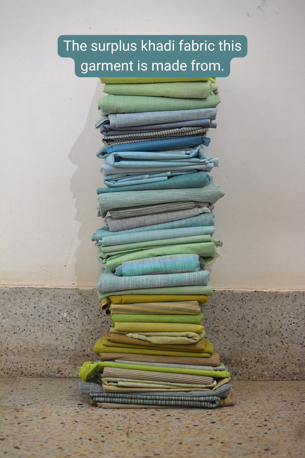 Upcycled Khadi Kurta - Hasiru