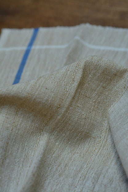 Beige Chambray Handwoven Cotton Handkerchiefs - metaphorracha