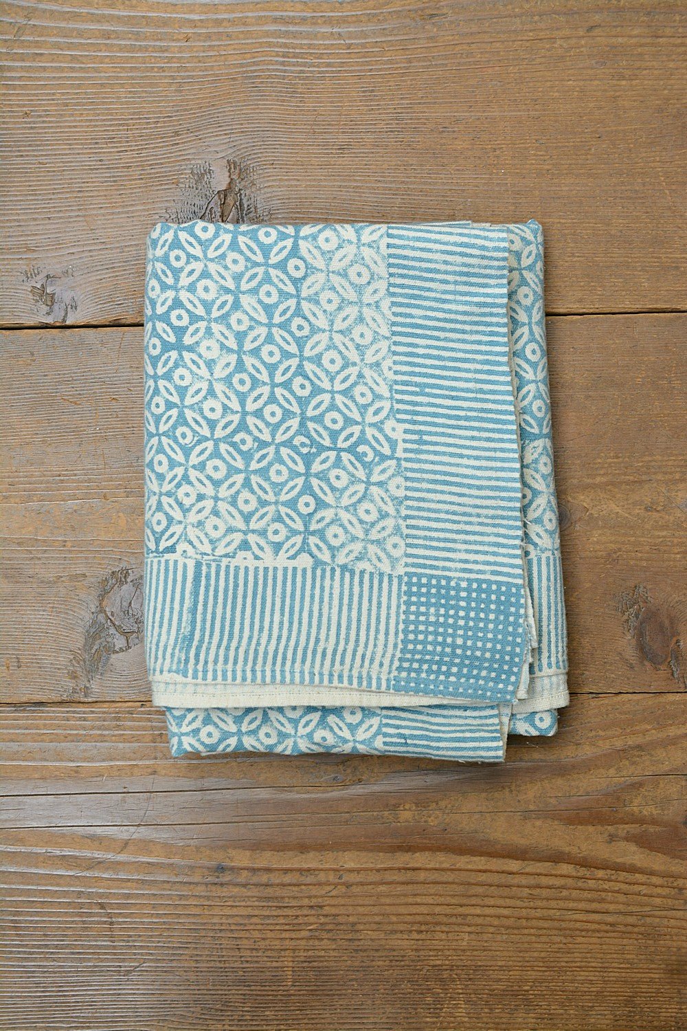 Block - Printed Khadi Bedsheet - Orb - metaphorracha