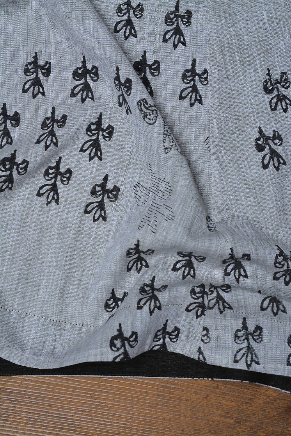 Block Printed Khadi Dress - Blossom - metaphorracha