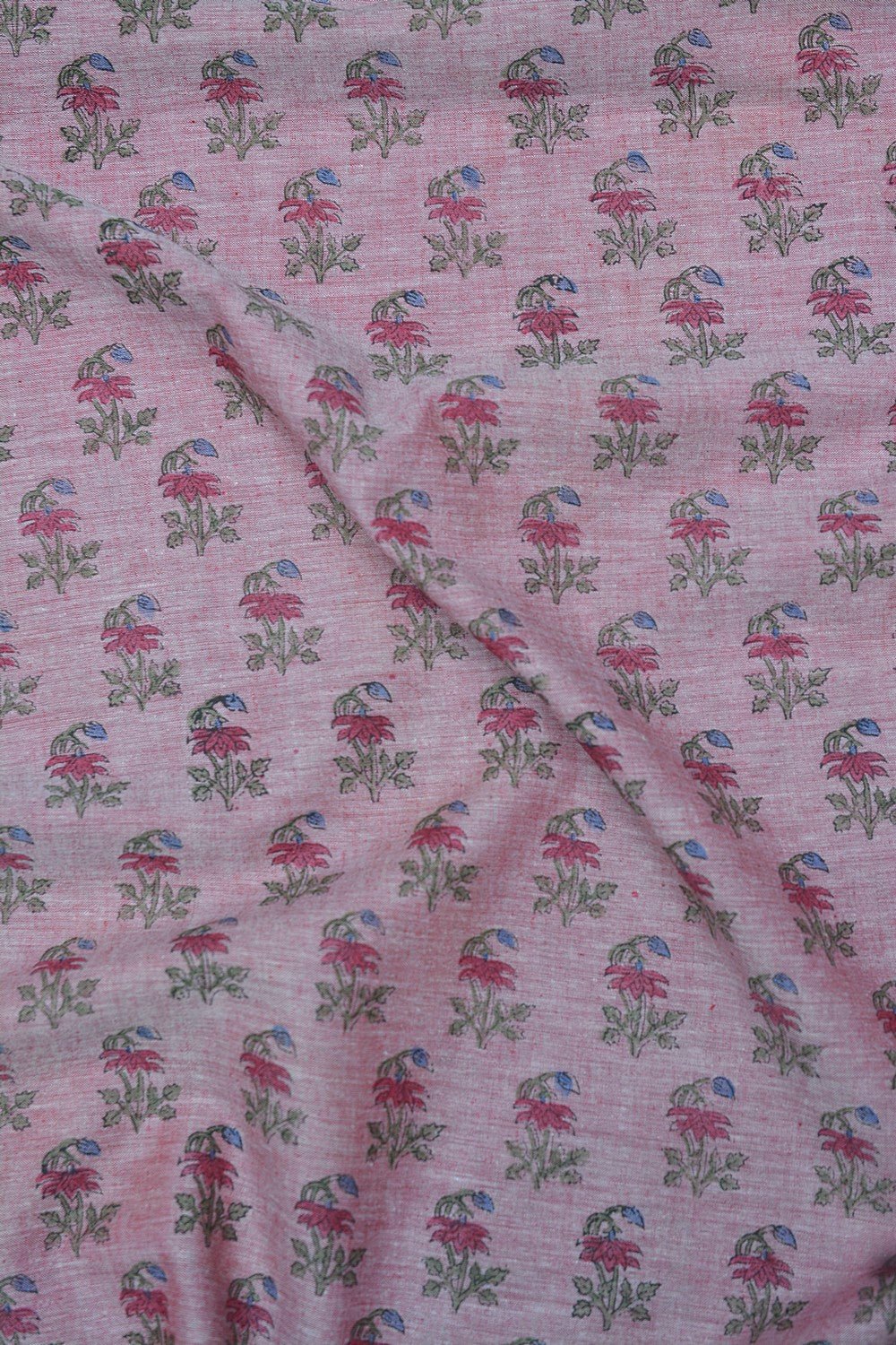Block Printed Khadi Saree - Ciao Bella - metaphorracha