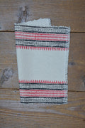 Block Printed Table Placemats - Black and Rose - metaphorracha