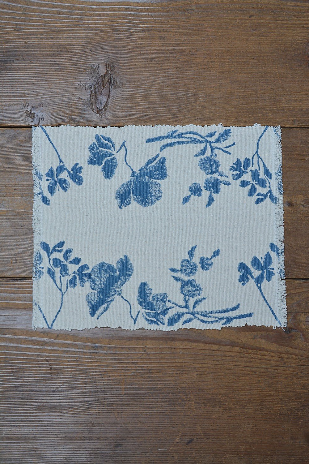 Block Printed Table Placemats - Fiji Blue - metaphorracha