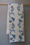 Block Printed Table Runner - Fiji Blue - metaphorracha