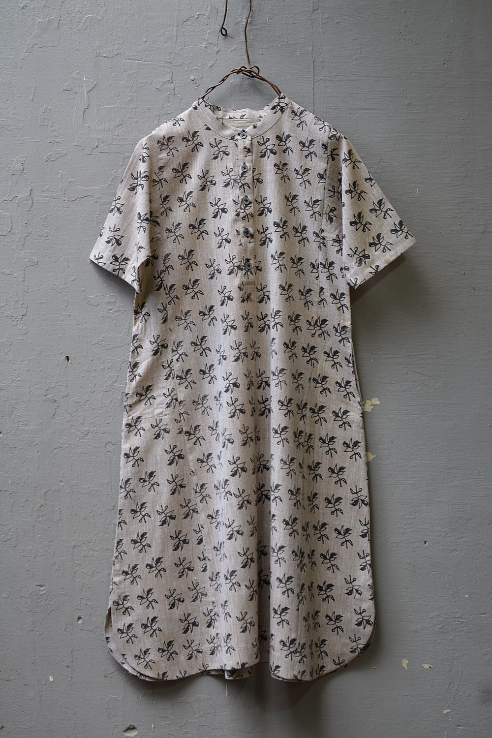 Bloom - Hand Block Printed Short Kurta - metaphorracha