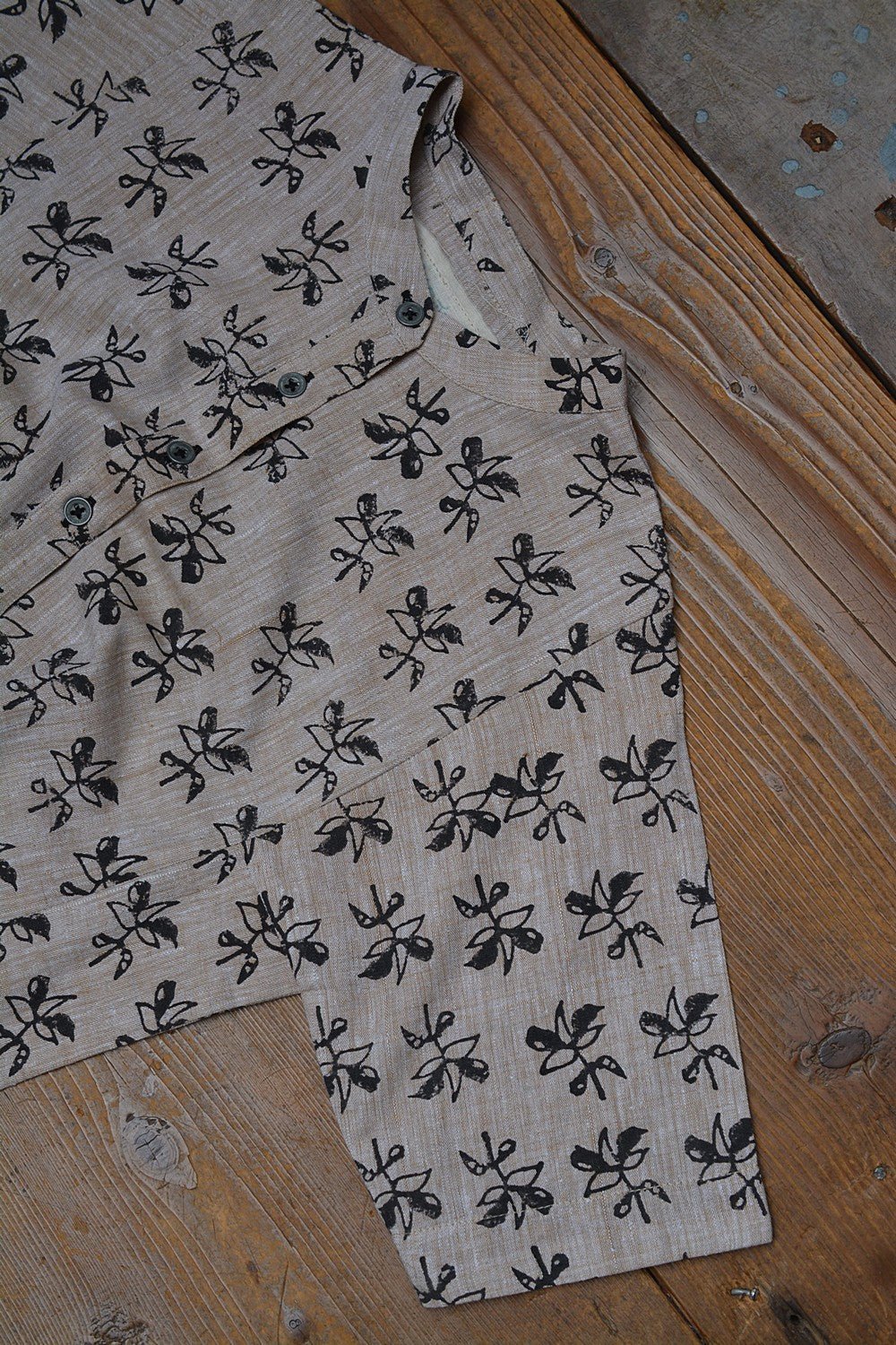 Bloom - Hand Block Printed Short Kurta - metaphorracha