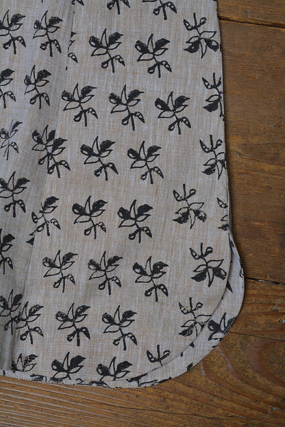 Bloom - Hand Block Printed Short Kurta - metaphorracha