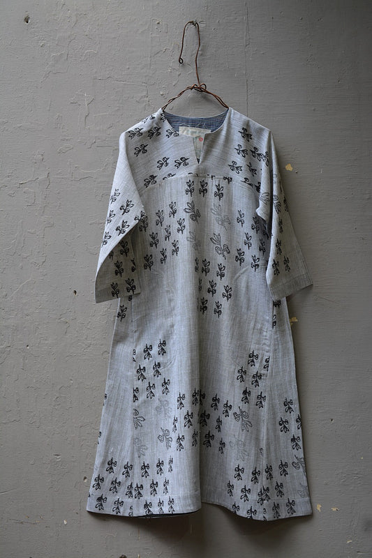 Blossom - Hand Block Printed Dress - metaphorracha