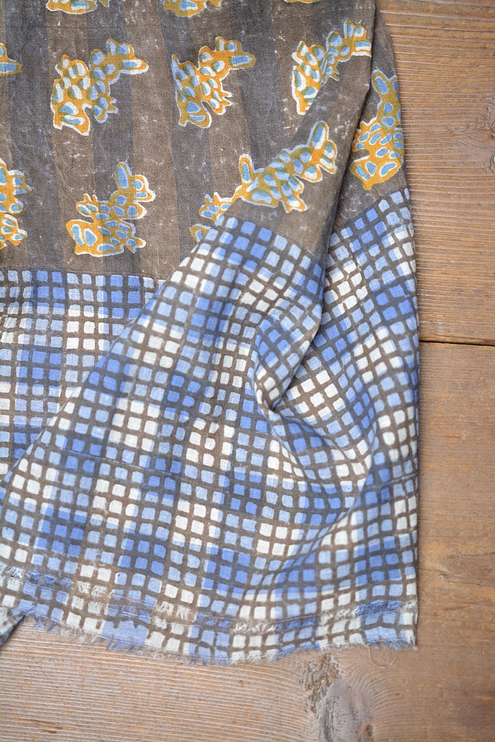 BLUME - Block Printed Dupatta - metaphorracha