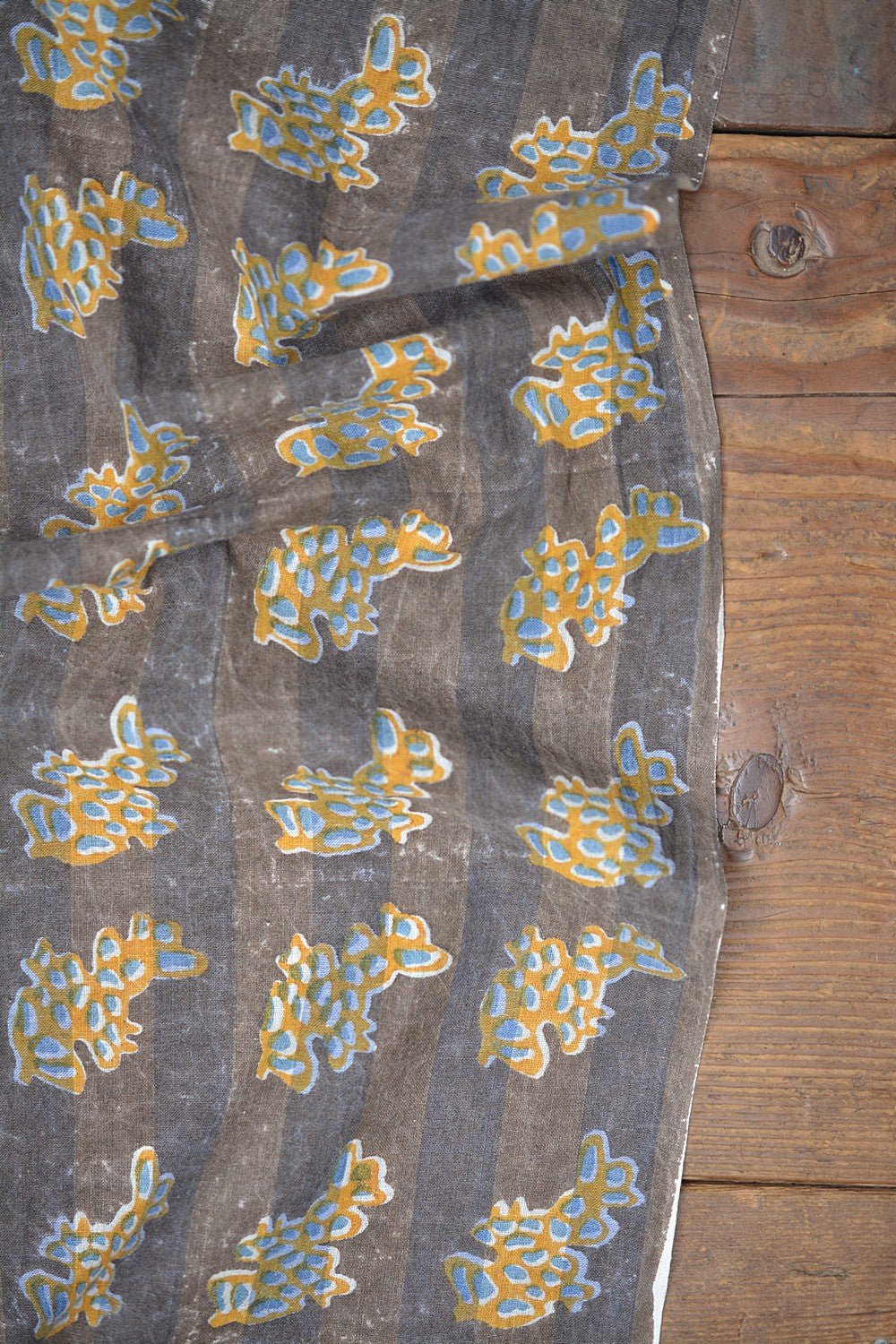 BLUME - Block Printed Dupatta - metaphorracha