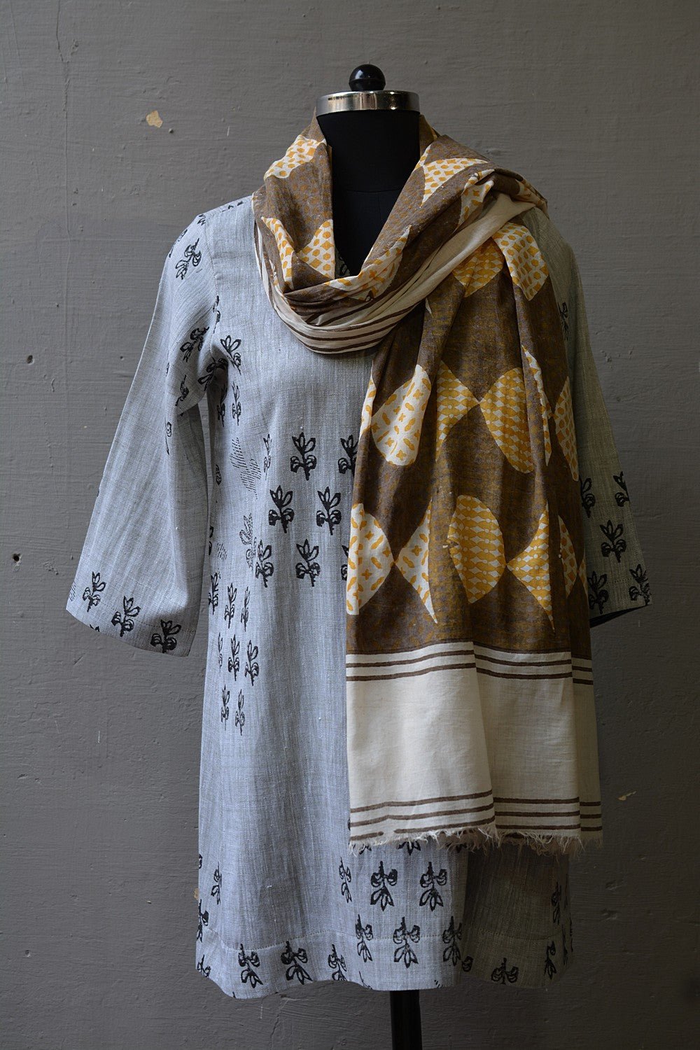 Bunch - Hand Block Printed Tunic - metaphorracha