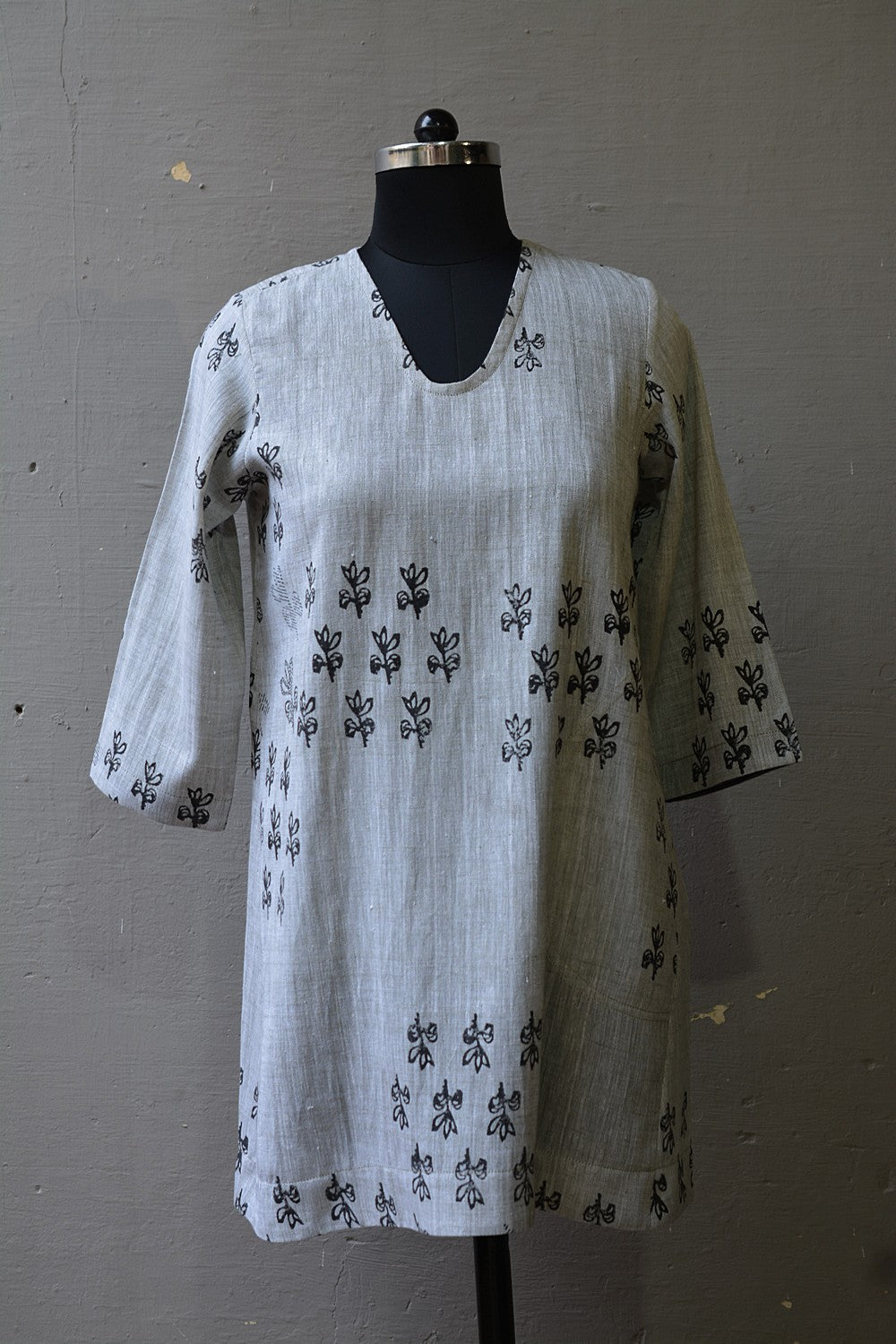 Bunch - Hand Block Printed Tunic - metaphorracha