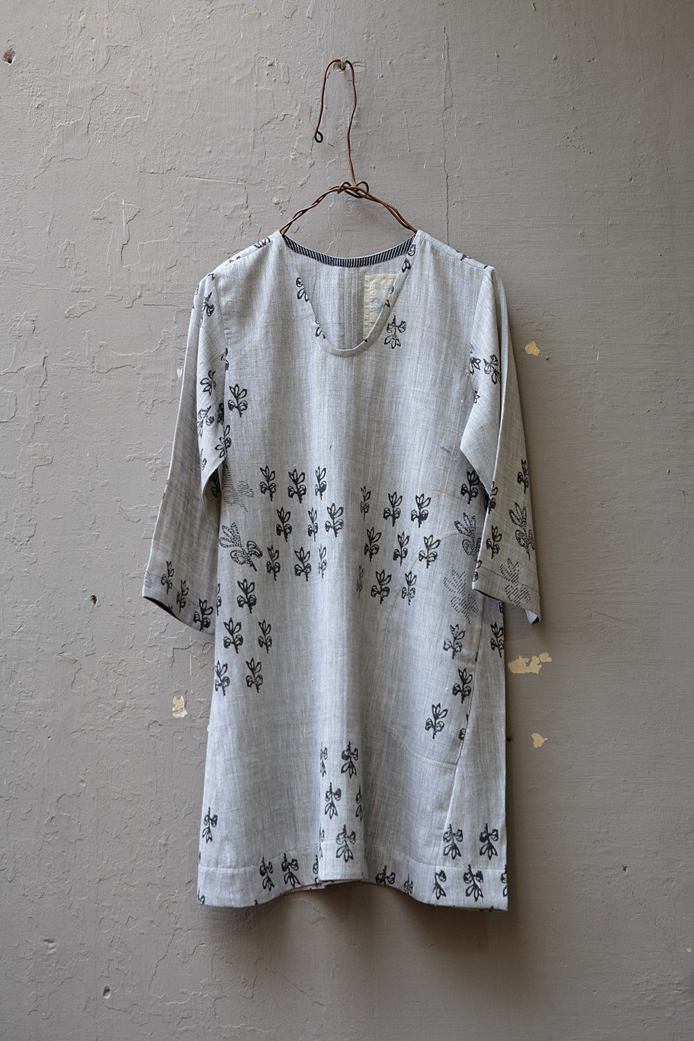 Bunch - Hand Block Printed Tunic - metaphorracha