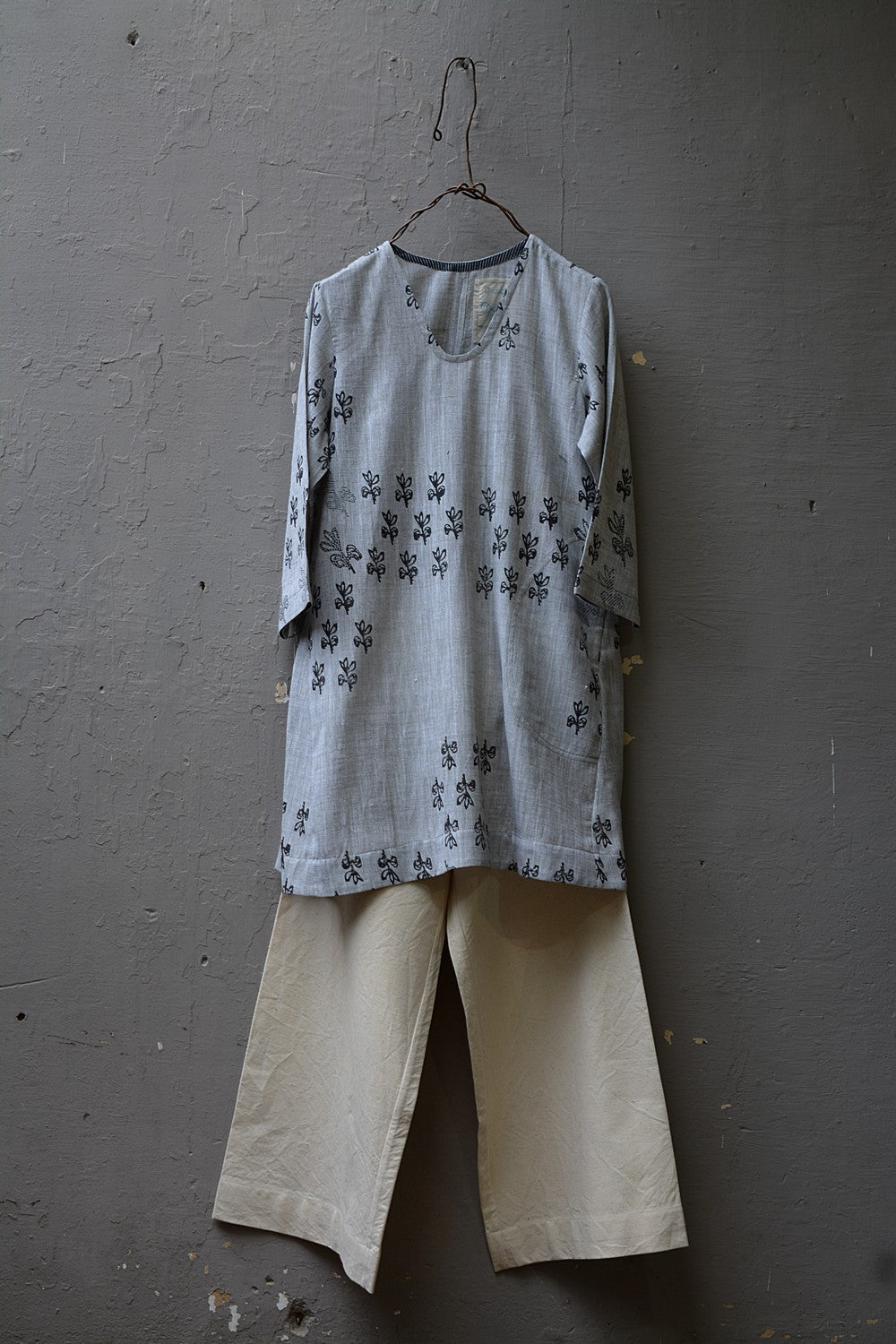 Bunch - Hand Block Printed Tunic - metaphorracha