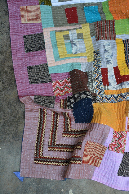 Chiguru Karnataka Kowdhi - 64"x 86" - metaphorracha