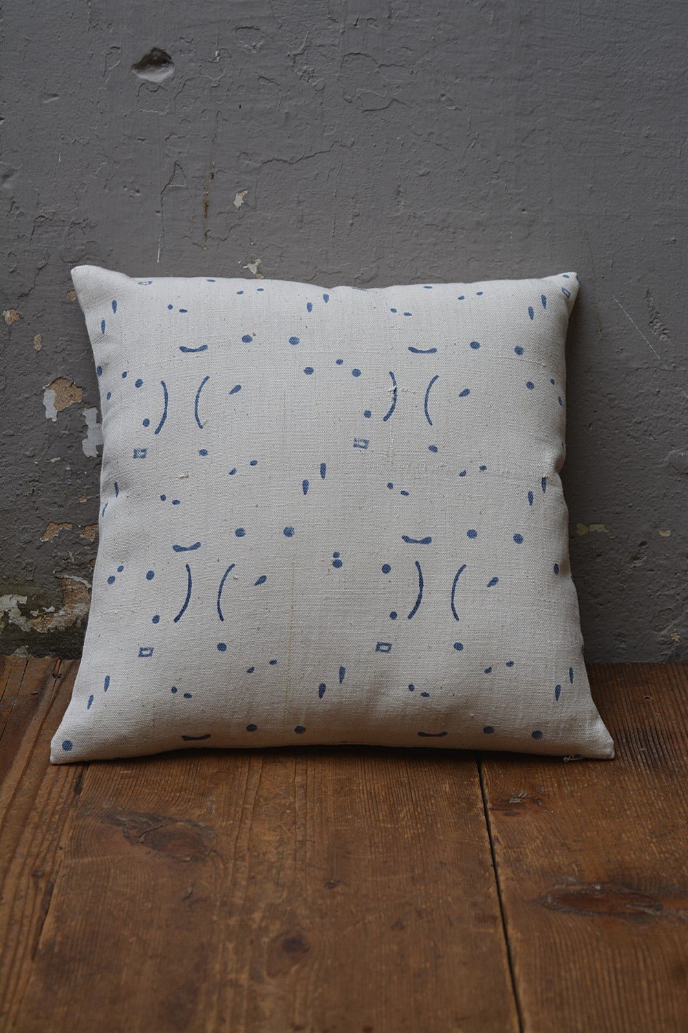 Dot & Dash - Block Printed Cushion Covers - metaphorracha