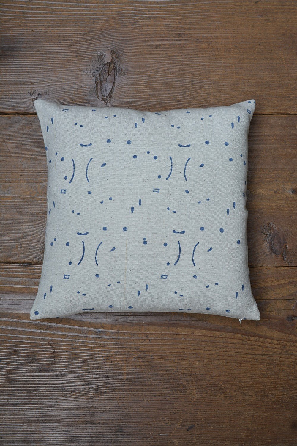 Dot & Dash - Block Printed Cushion Covers - metaphorracha