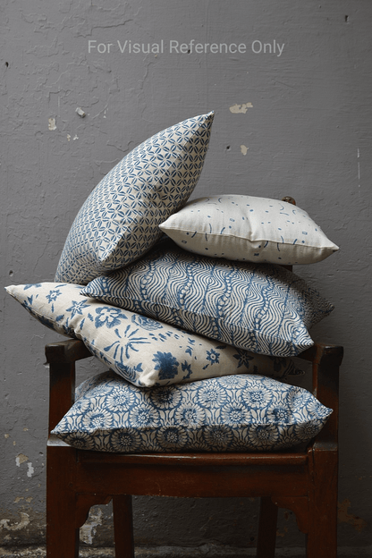 Dot & Dash - Block Printed Cushion Covers - metaphorracha