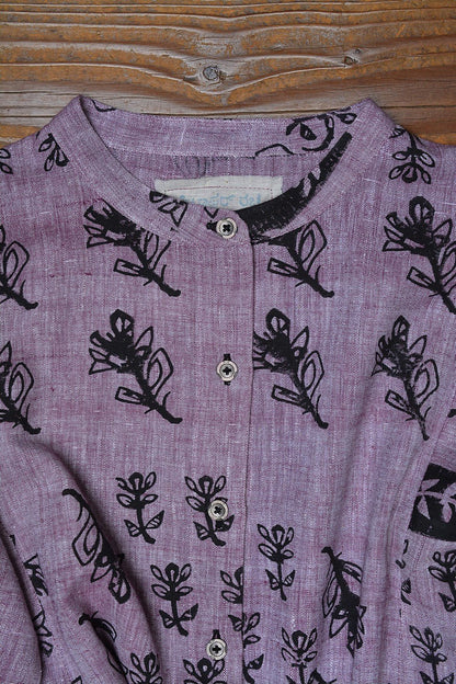 Floret - Hand Block Printed Top - metaphorracha