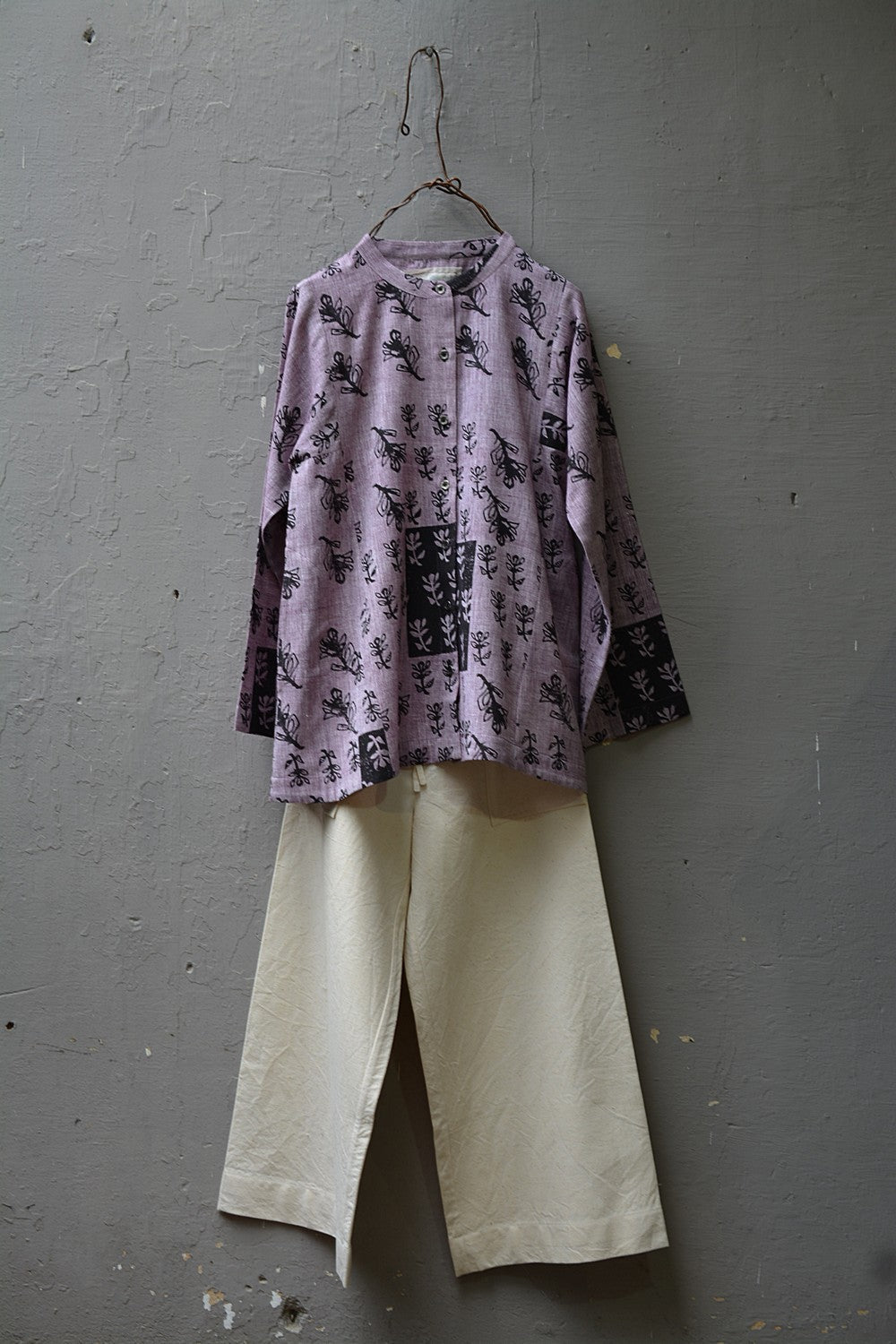 Floret - Hand Block Printed Top - metaphorracha