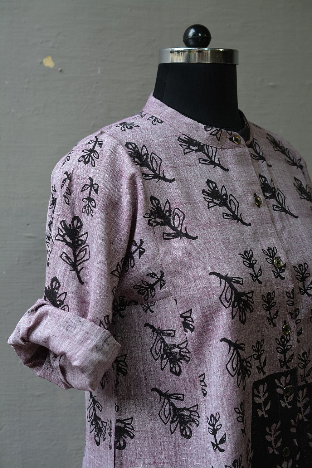 Floret - Hand Block Printed Top - metaphorracha