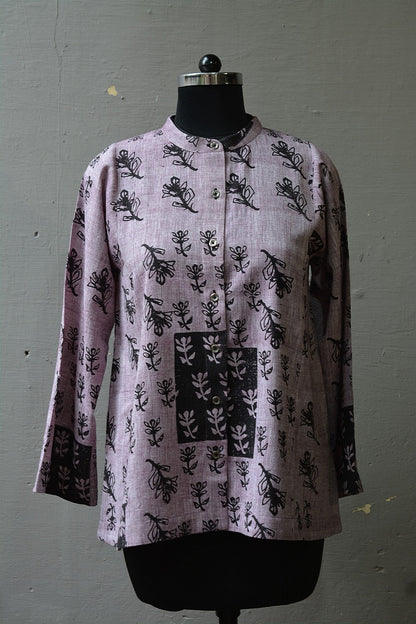 Floret - Hand Block Printed Top - metaphorracha