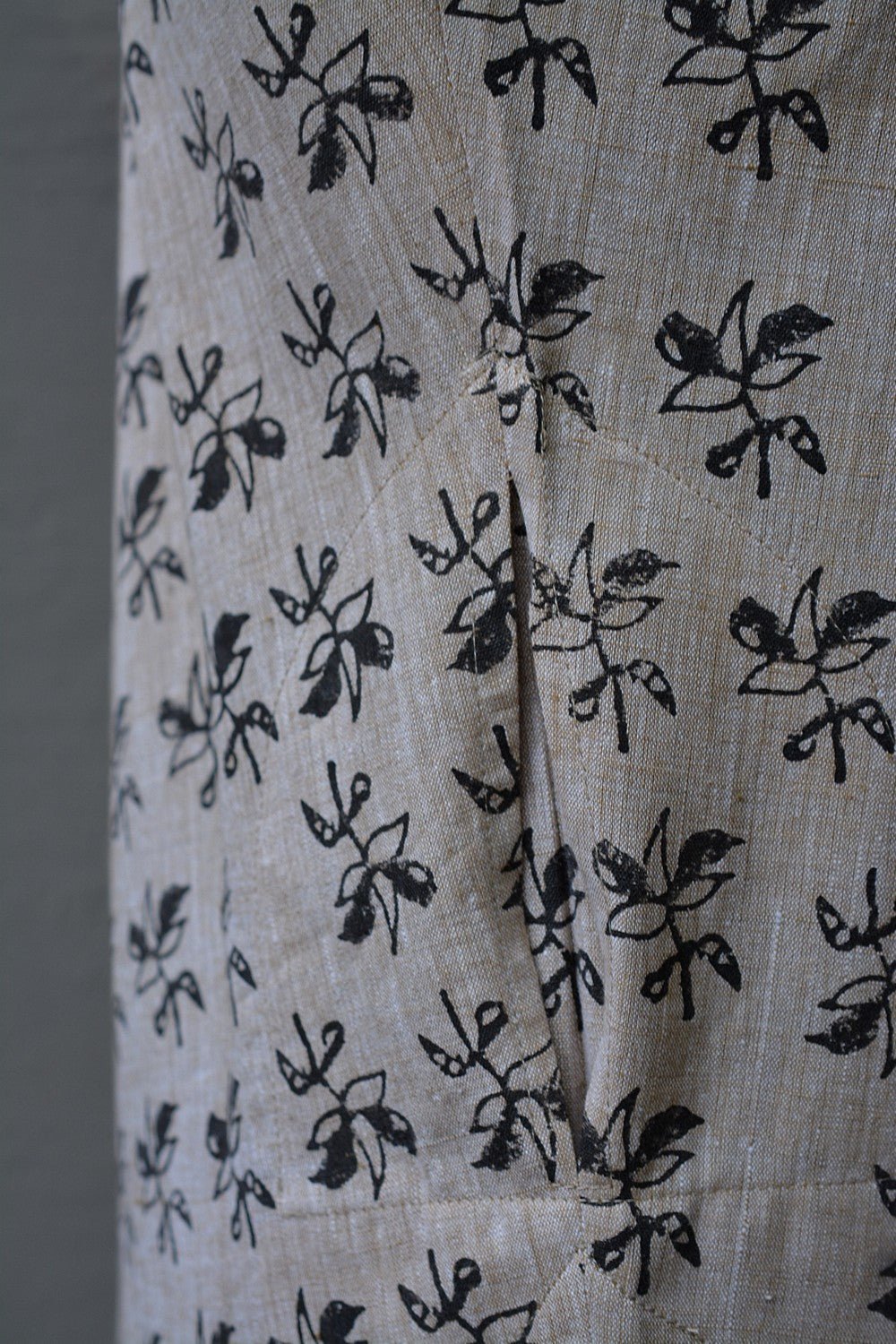 Flower - Hand Block Printed Kurta - metaphorracha