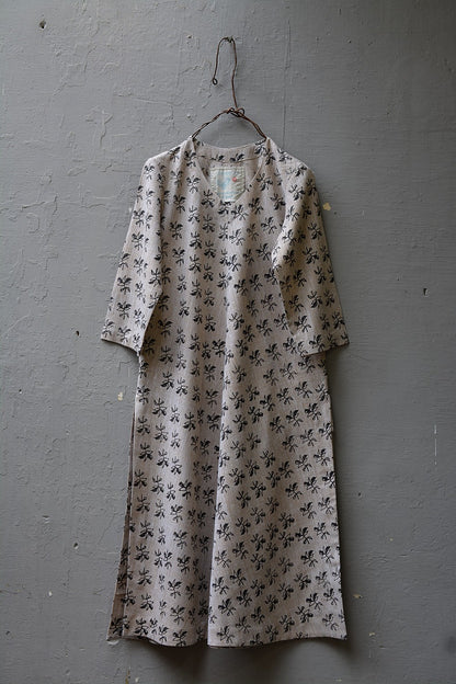 Flower - Hand Block Printed Kurta - metaphorracha