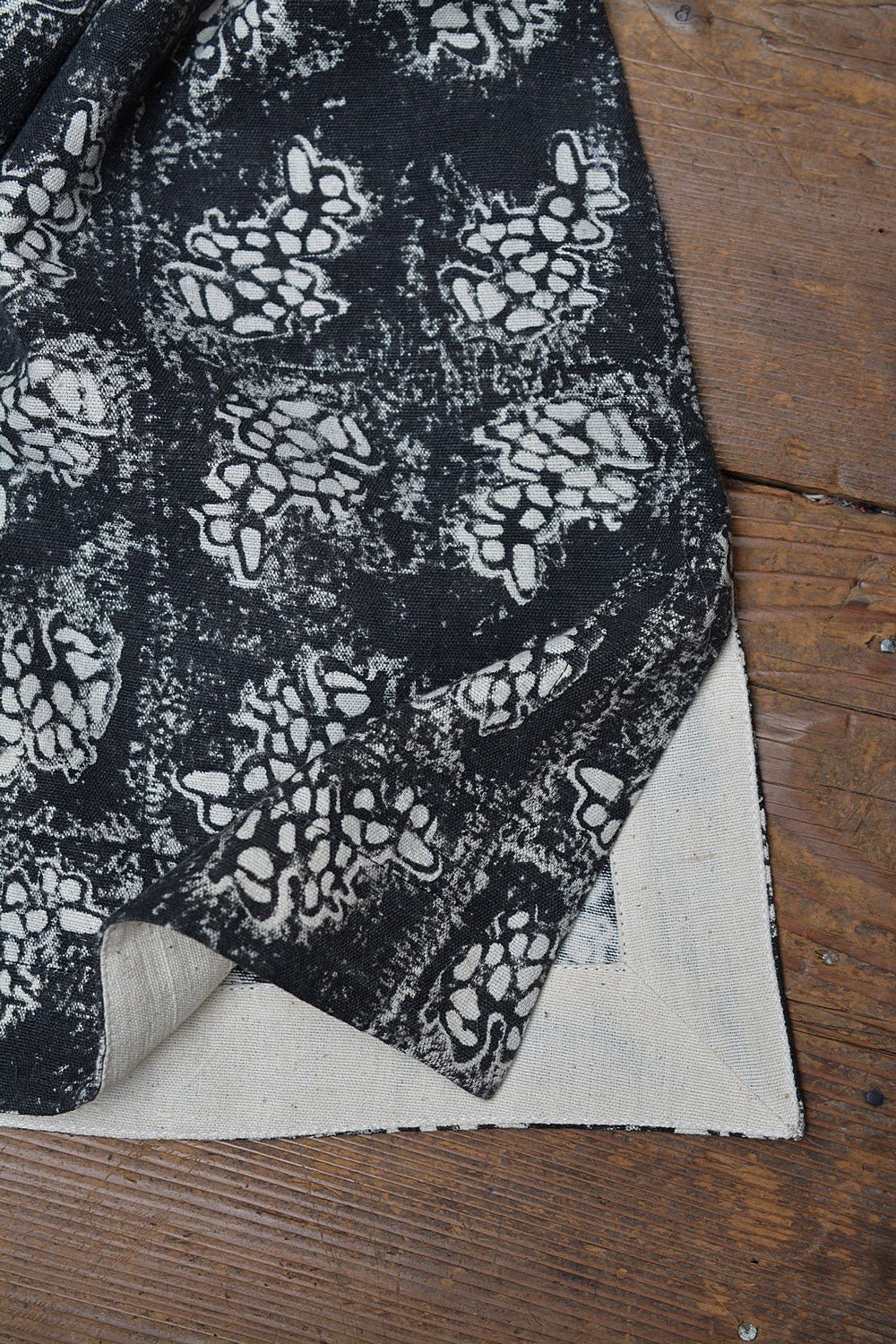 Hand Block Printed Khadi Dress - Leaf - metaphorracha