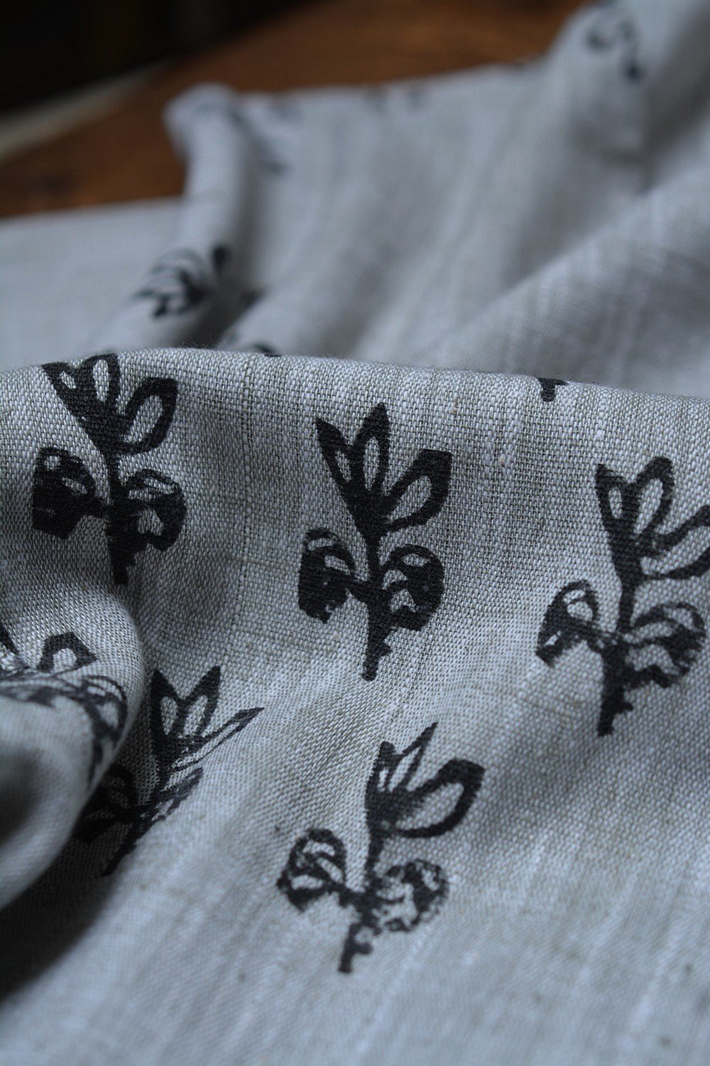 Hand Block Printed Khadi Tunic - Bunch - metaphorracha