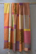 Hand-Quilted Khadi Bedspread | Ground | 90” x 110” - metaphorracha