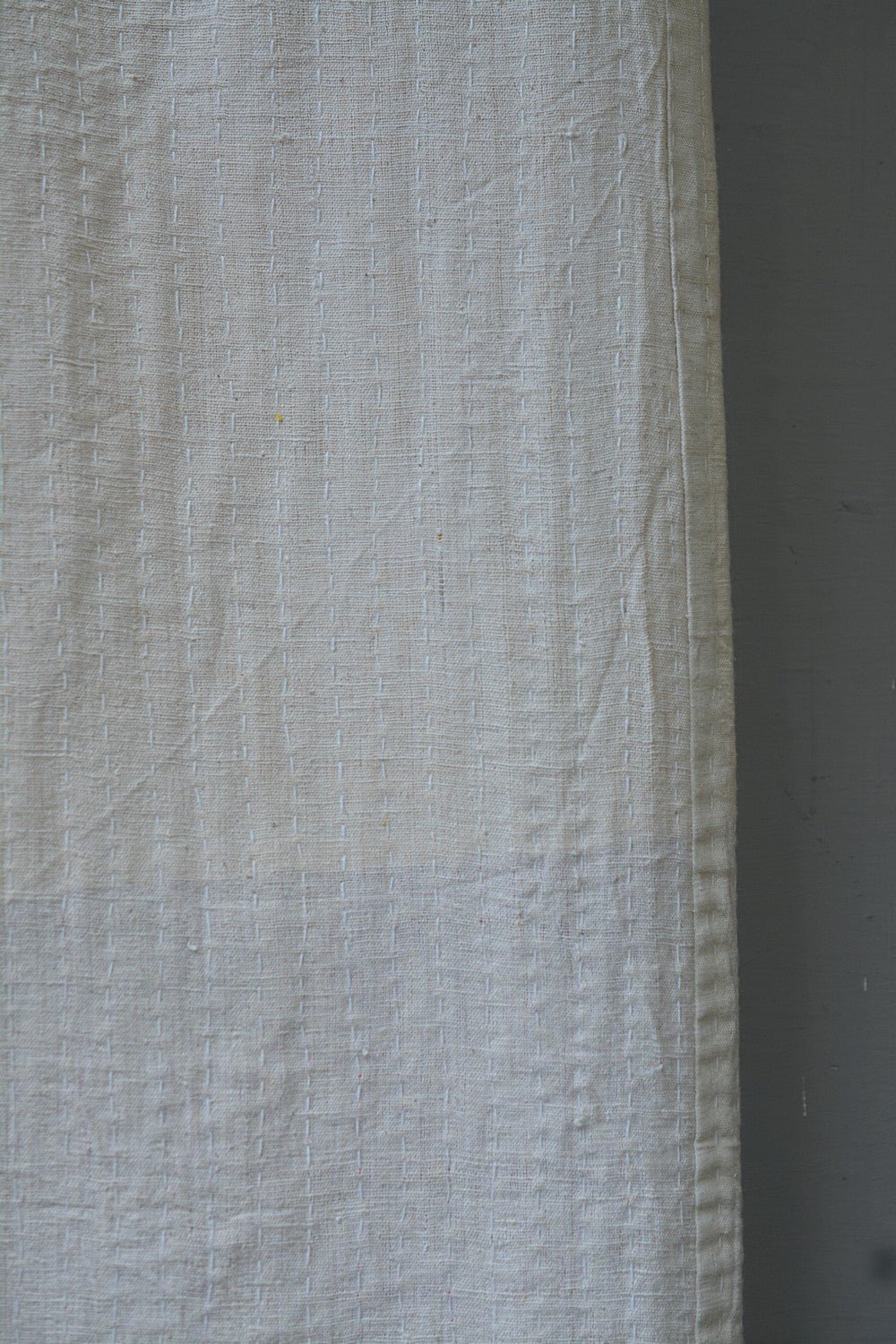 Hand-Quilted Khadi Bedspread | Layer | 90” x 110” - metaphorracha