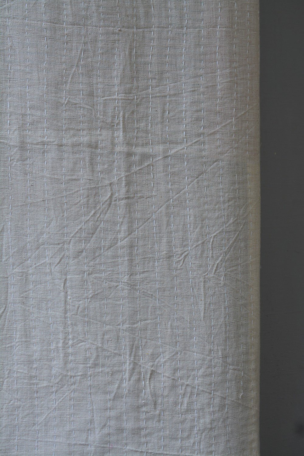 Hand-Quilted Khadi Bedspread | Purpose | 63” x 89” - metaphorracha