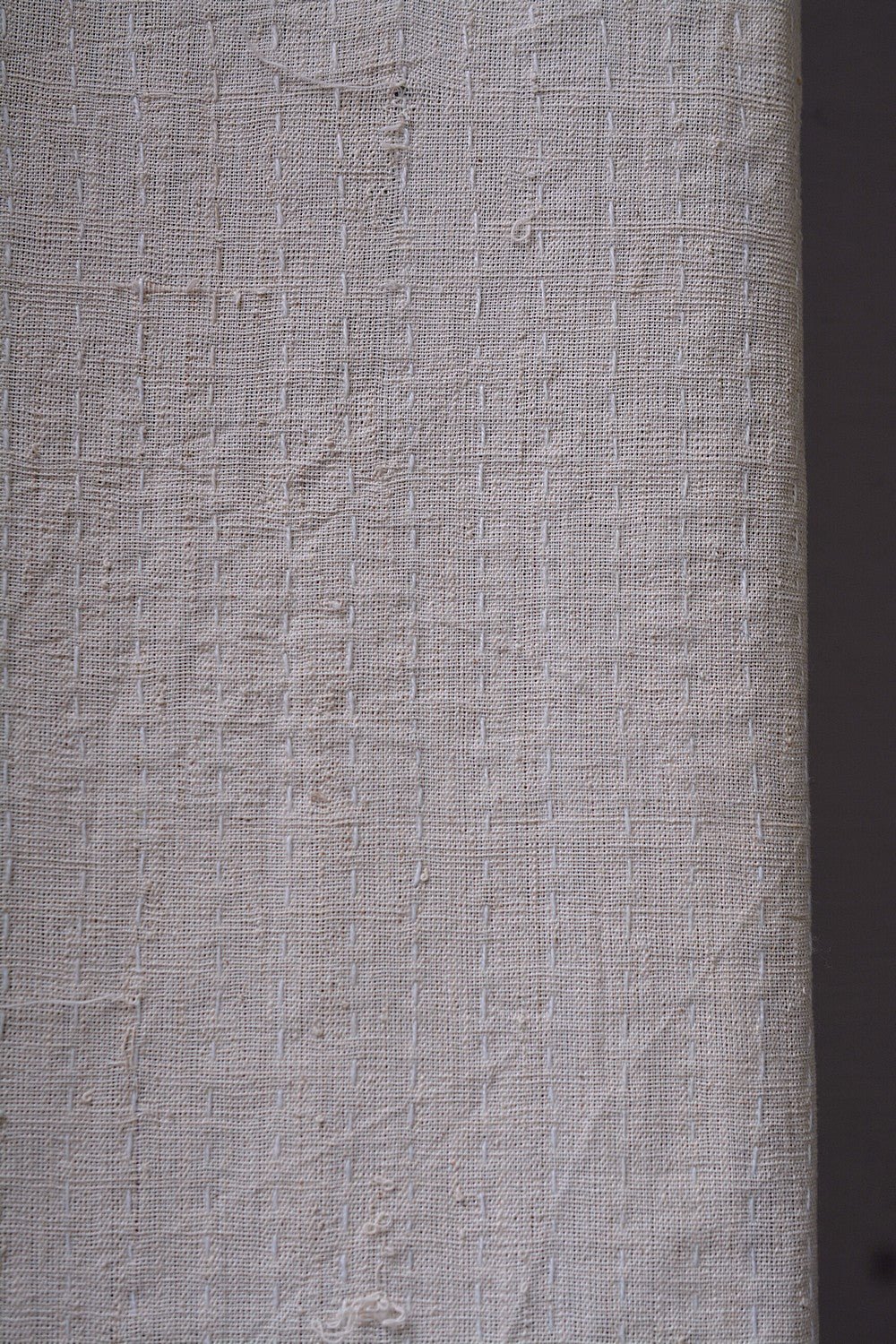 Hand - Quilted Khadi Bedspread | Seam | 94” x 108” - metaphorracha