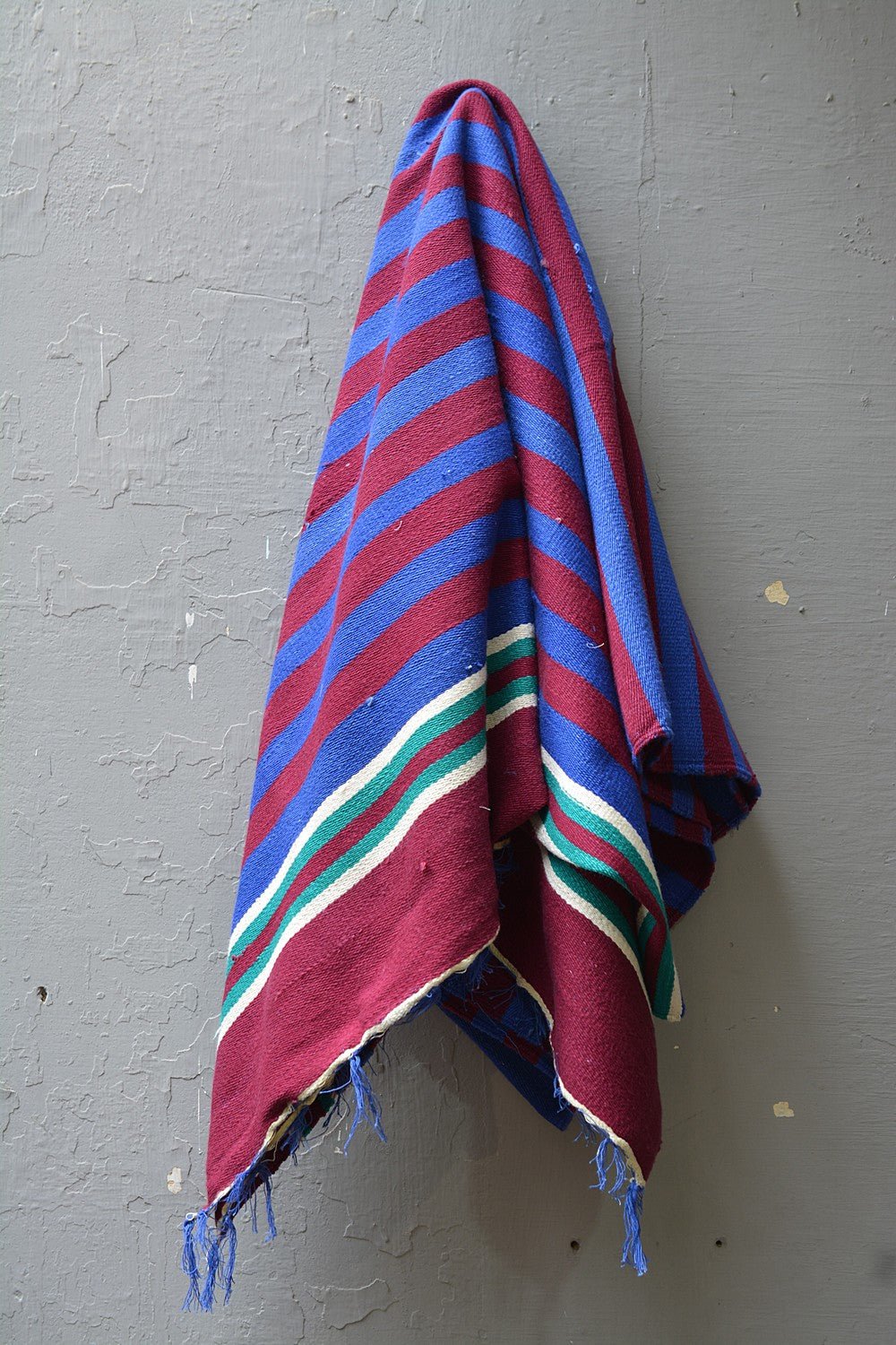 Handwoven Cotton Dhurrie from Karnataka - metaphorracha