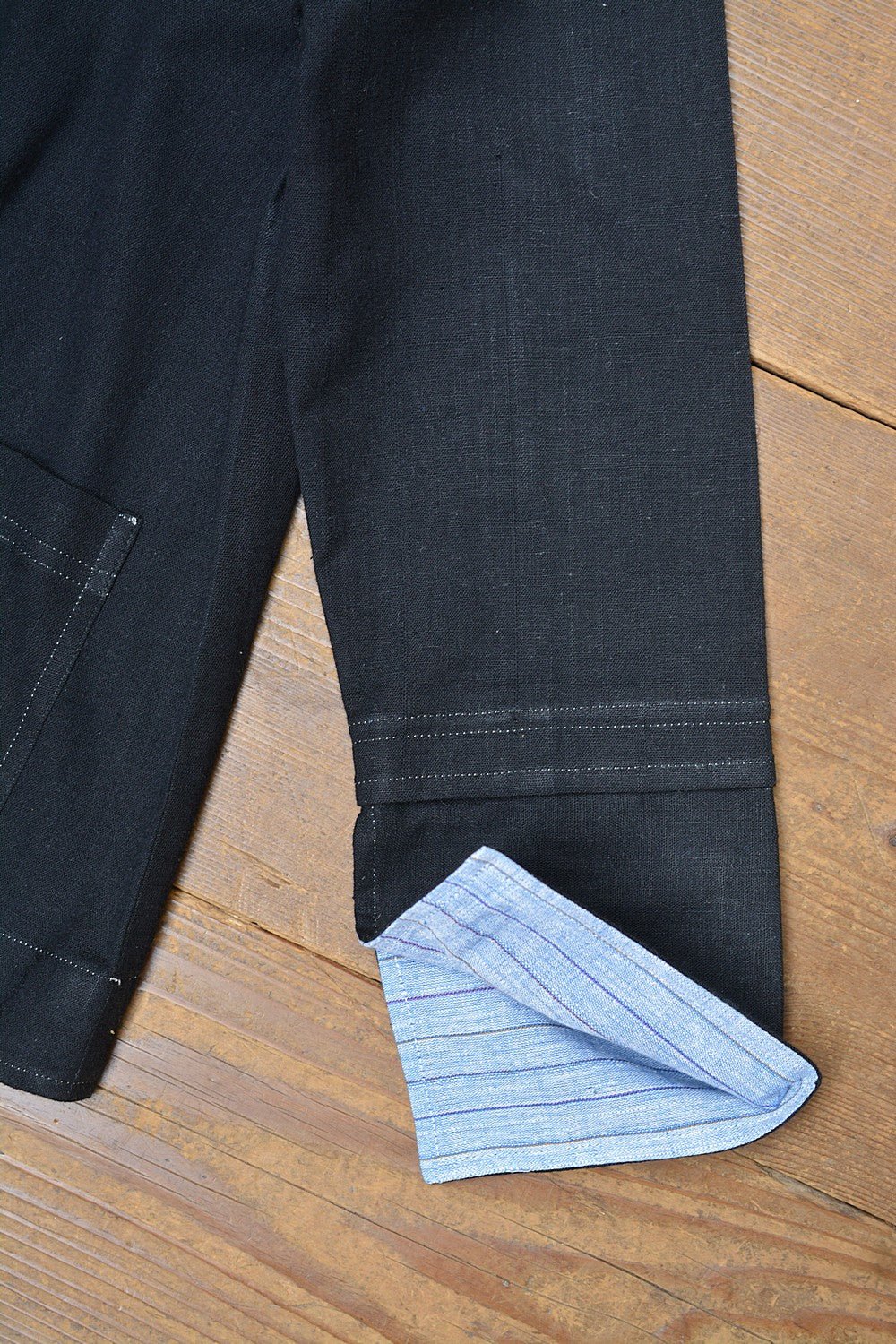 Kappu Khadi Jacket - metaphorracha