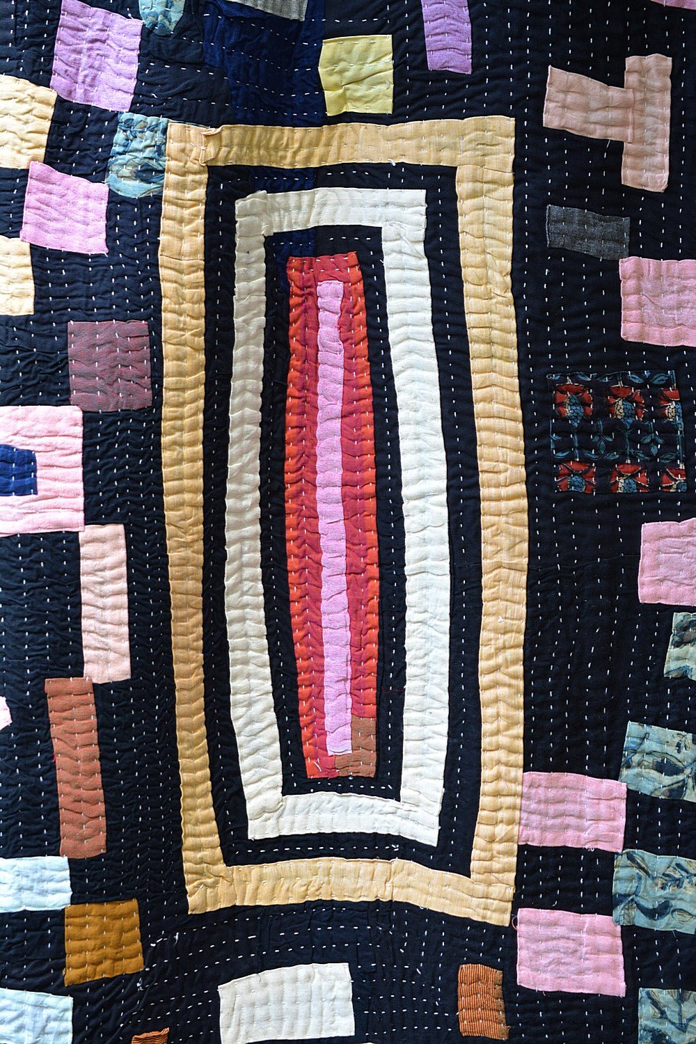 Karnataka Kowdhi - Archipelago (62" x 86") - metaphorracha