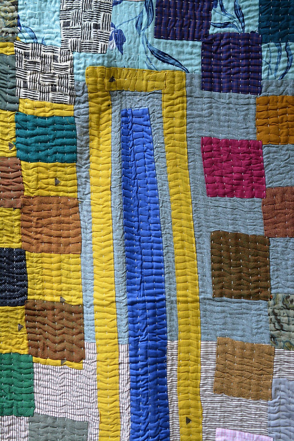 Karnataka Kowdhi - Basalt (62" x 88") - metaphorracha