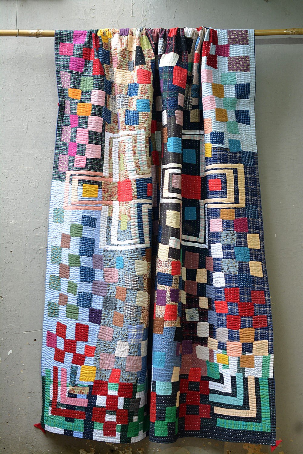 Karnataka Kowdhi - Cluster (62" x 88") - metaphorracha