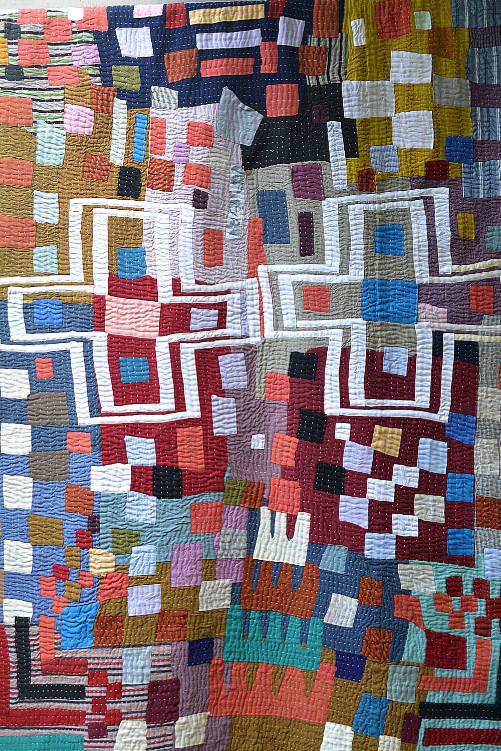 Karnataka Kowdhi - Contour (60" x 90") - metaphorracha