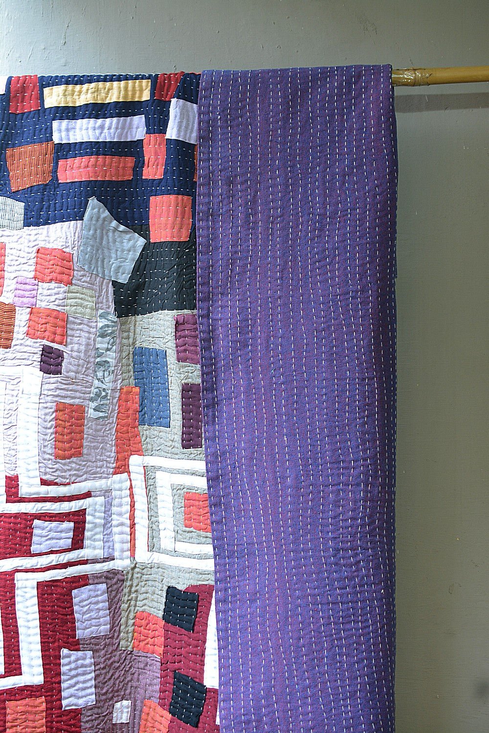 Karnataka Kowdhi - Contour (60" x 90") - metaphorracha