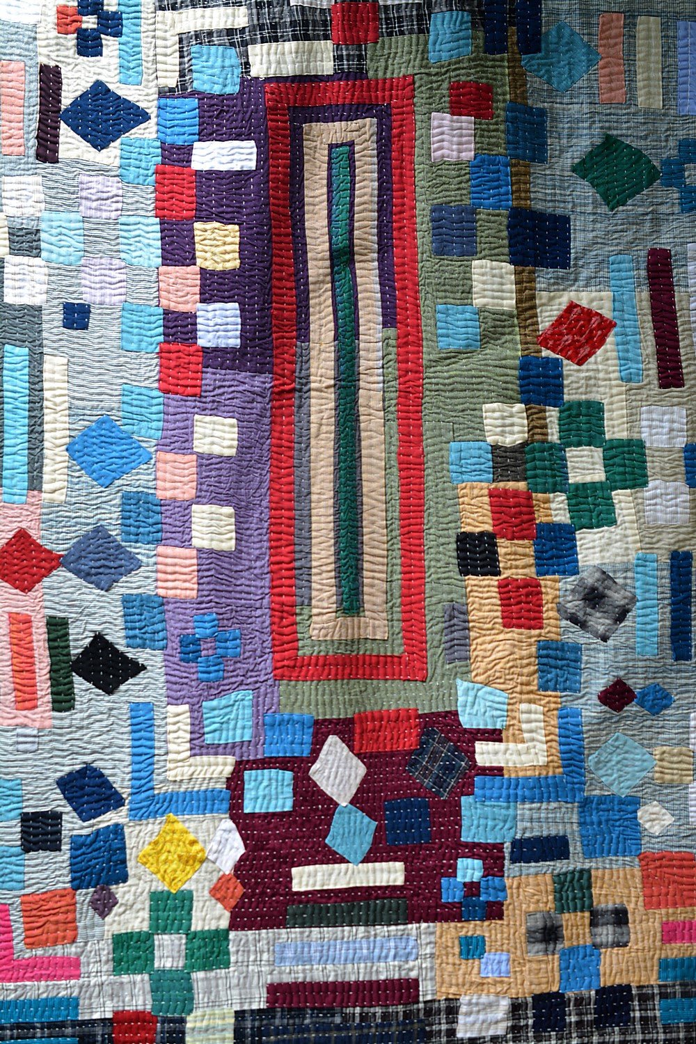 Karnataka Kowdhi - Latitude (62" x 90") - metaphorracha