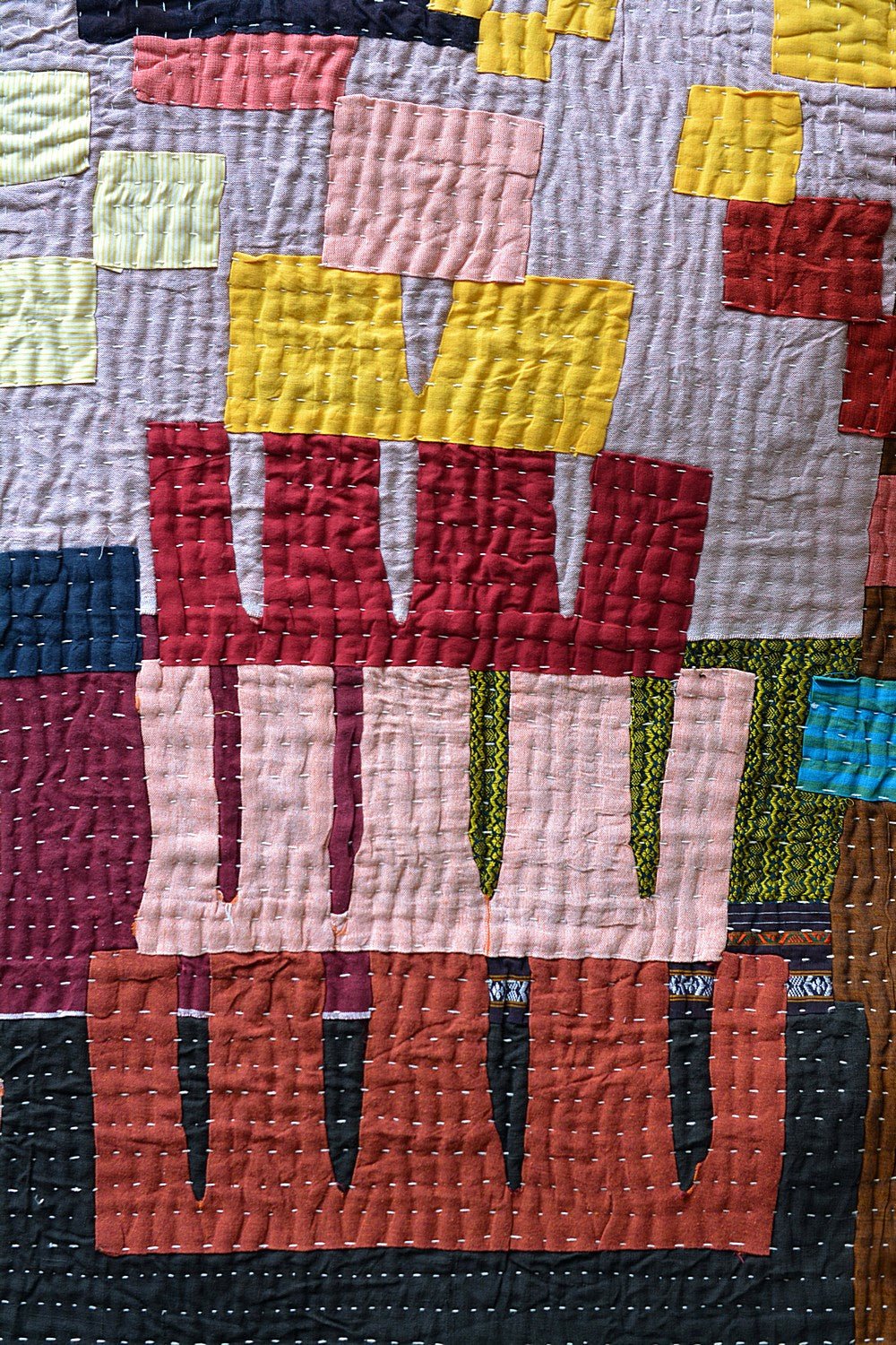 Karnataka Kowdhi - Ledger (63" x 89") - metaphorracha