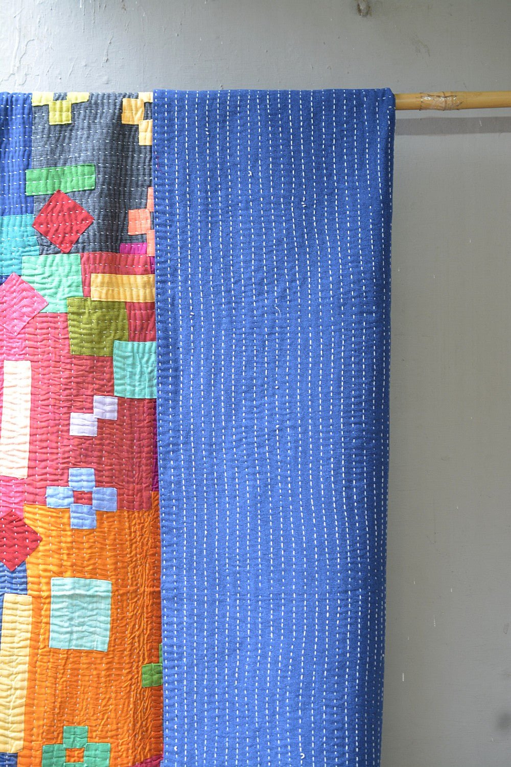 Karnataka Kowdhi - Margin (61" x 89") - metaphorracha