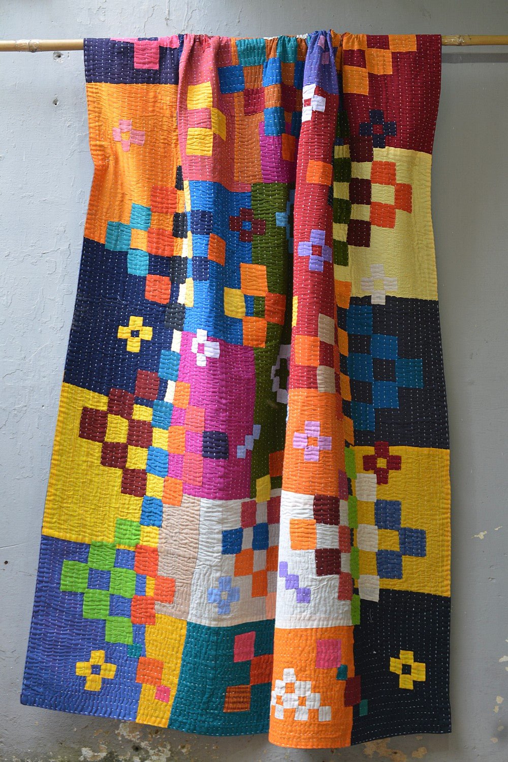 Karnataka Kowdhi - Meridian (61" x 90") - metaphorracha