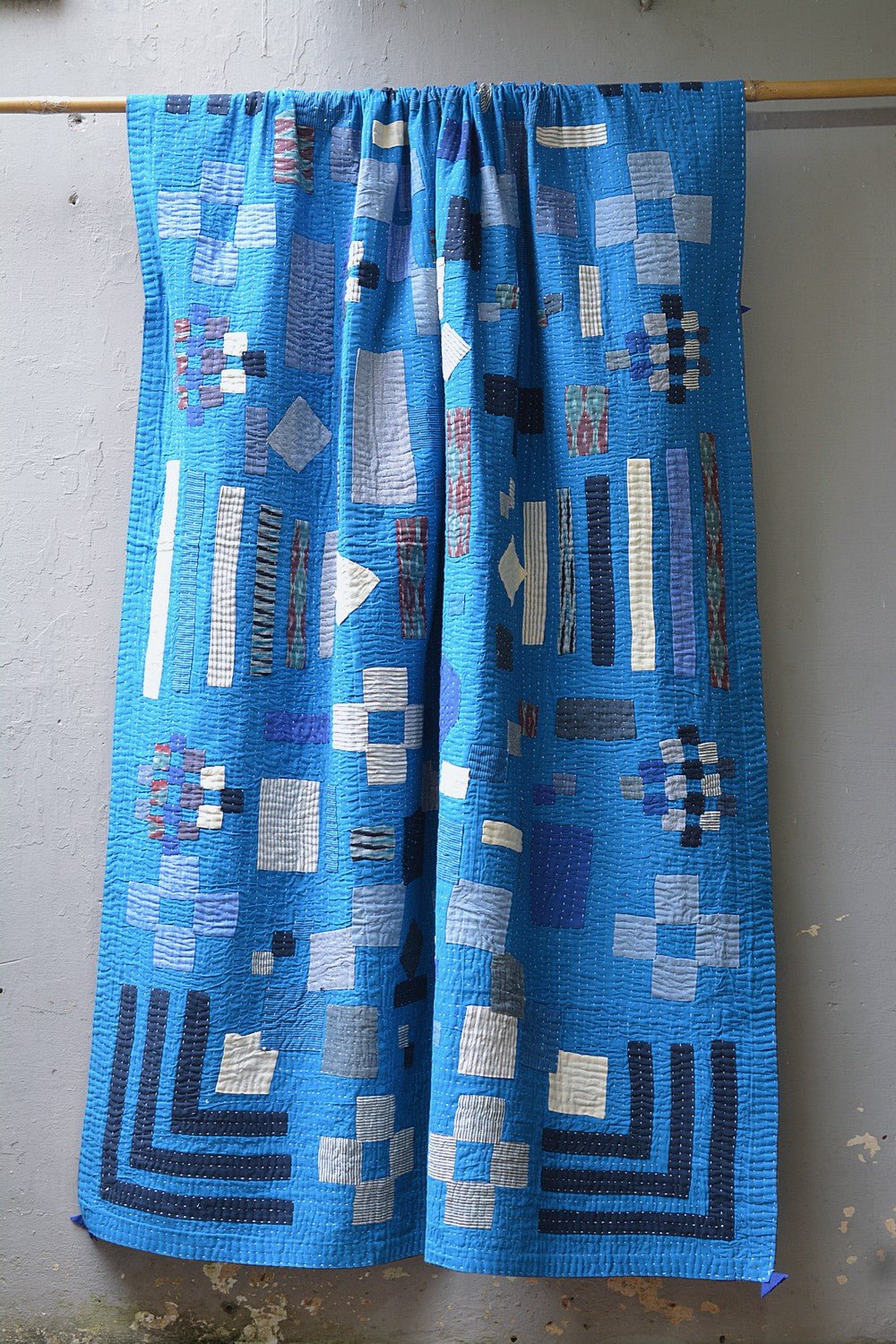 Karnataka Kowdhi – Neeli - 62"X 85" - metaphorracha